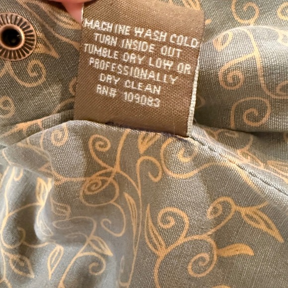 Pricxy Vintage Y2K Fairy Rhinestone Denim Jacket XL Blue Panelled Cropped Blazer - Picture 9 of 9